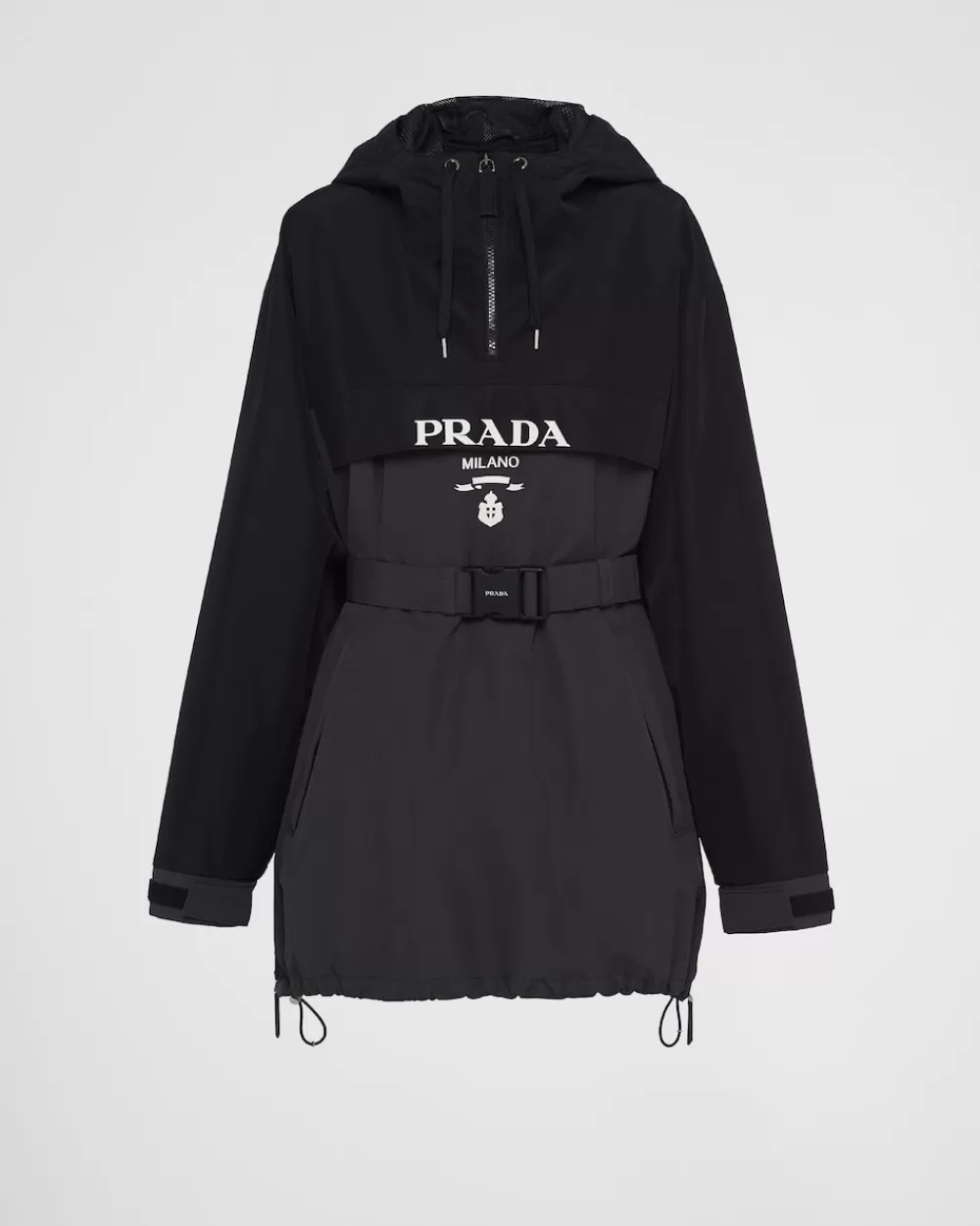 Donna Prada Anorak In Tessuto Tecnico