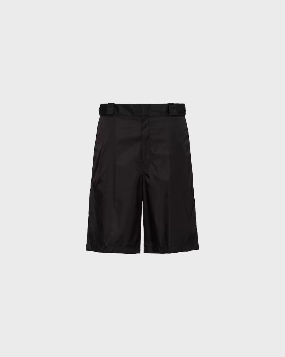 Uomo Prada Bermuda In Gabardine Re-nylon