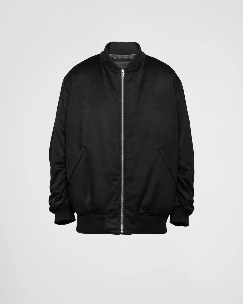 Uomo Prada Bomber In Cashmere