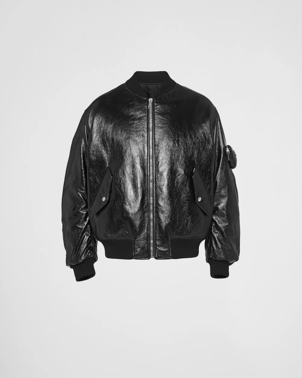 Uomo Prada Bomber In Nappa