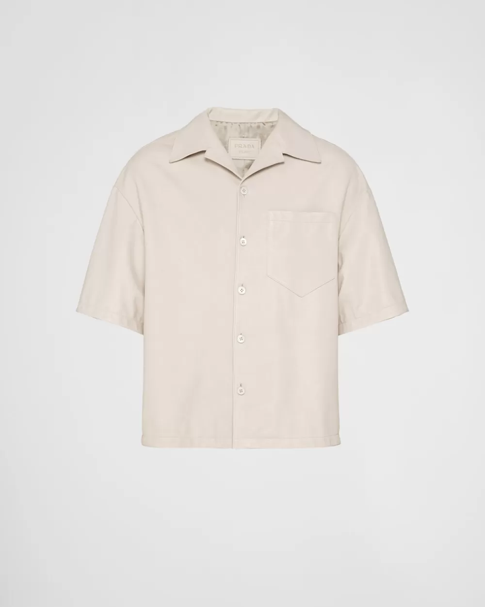 Uomo Prada Camicia In Nappa