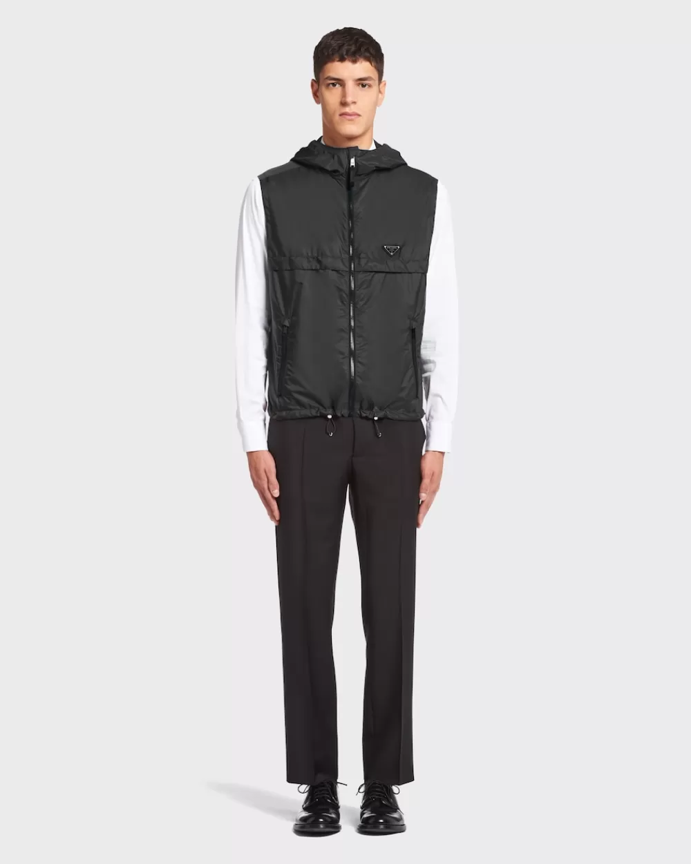 Uomo Prada Gilet In Re-nylon