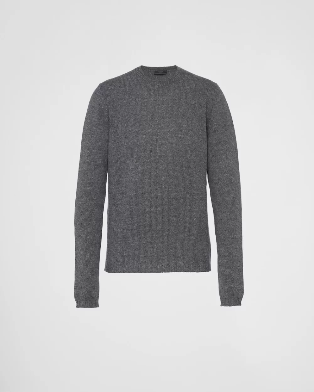 Uomo Prada Maglia Girocollo In Cashmere