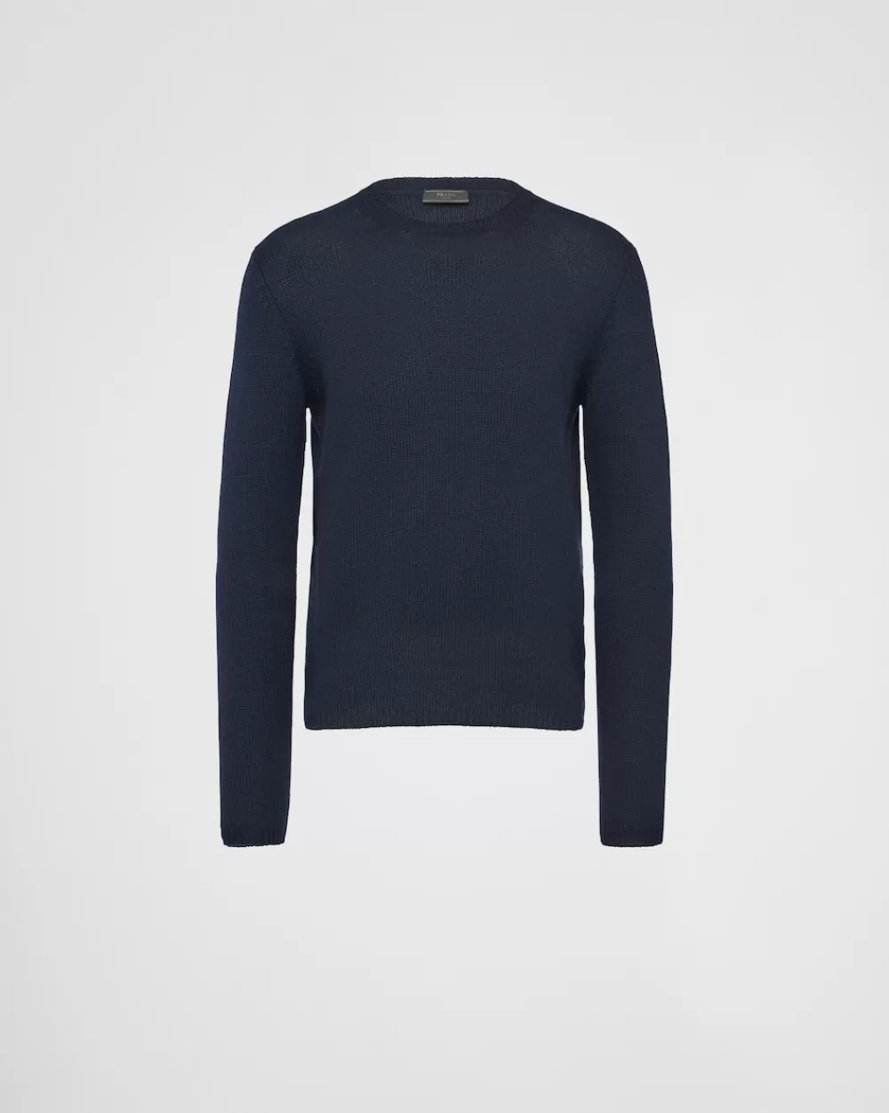 Uomo Prada Maglia Girocollo In Cashmere