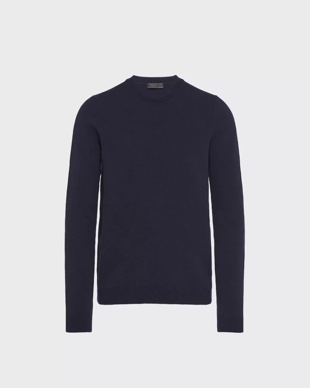 Uomo Prada Maglia Girocollo In Cashmere