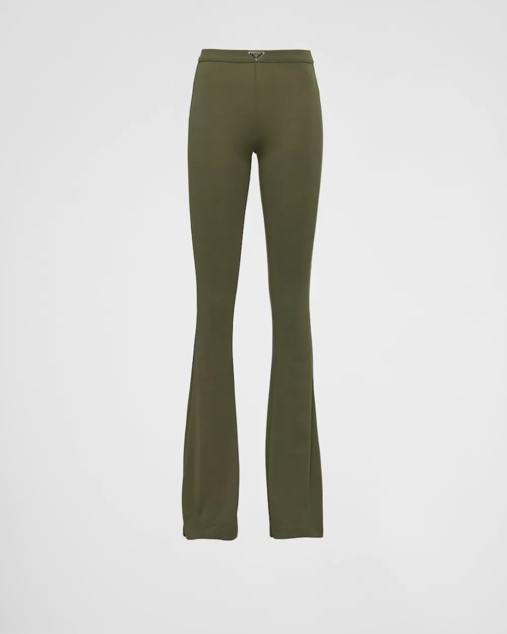 Donna Prada Pantalone In Cotone A Costine