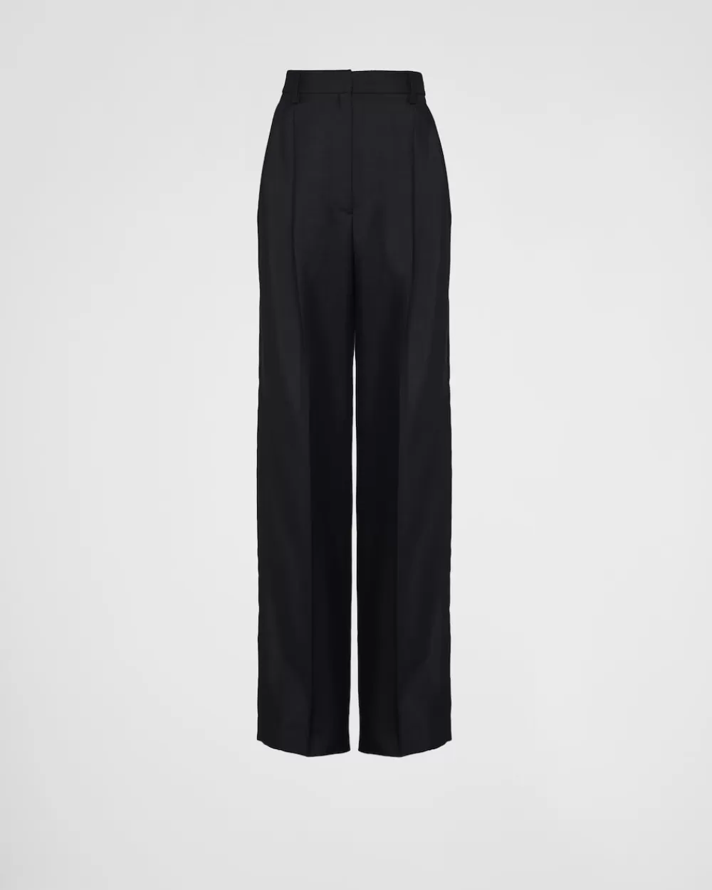 Donna Prada Pantaloni In Kid Mohair