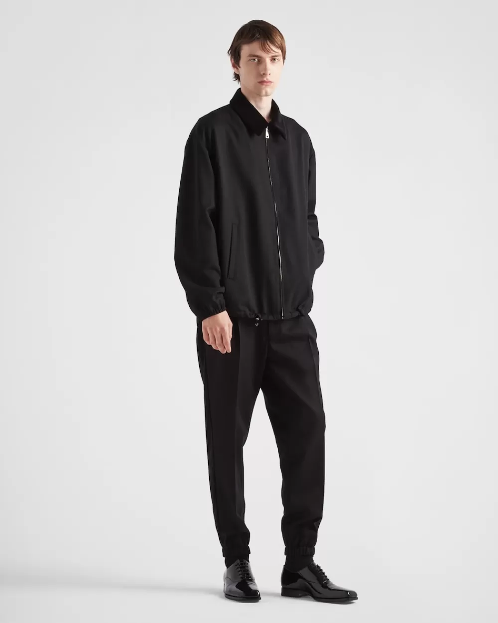 Uomo Prada Pantaloni In Lana