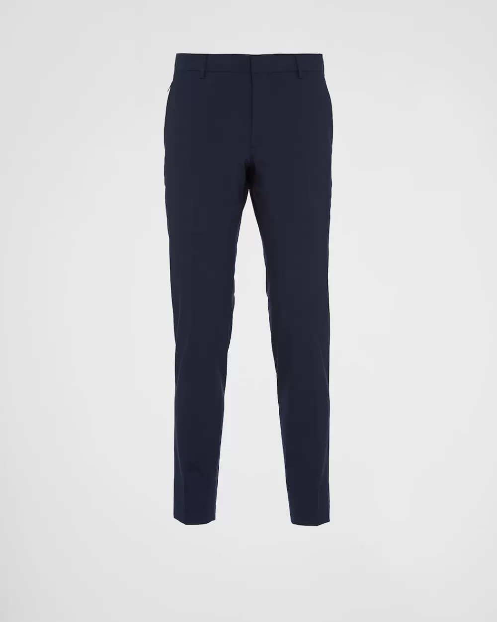 Uomo Prada Pantaloni In Lana Leggera Stretch