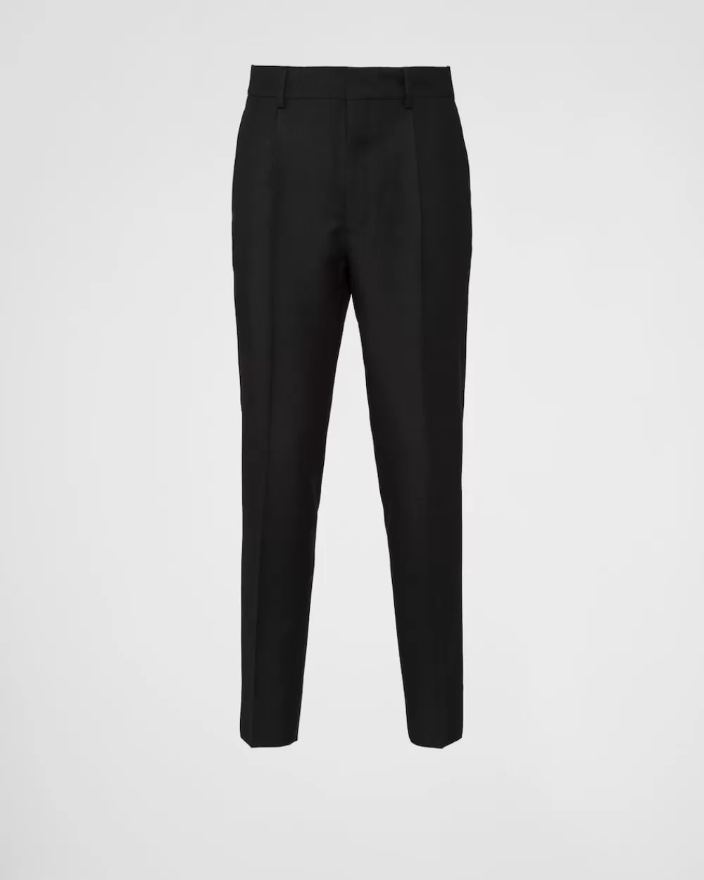 Uomo Prada Pantaloni In Lana Mohair