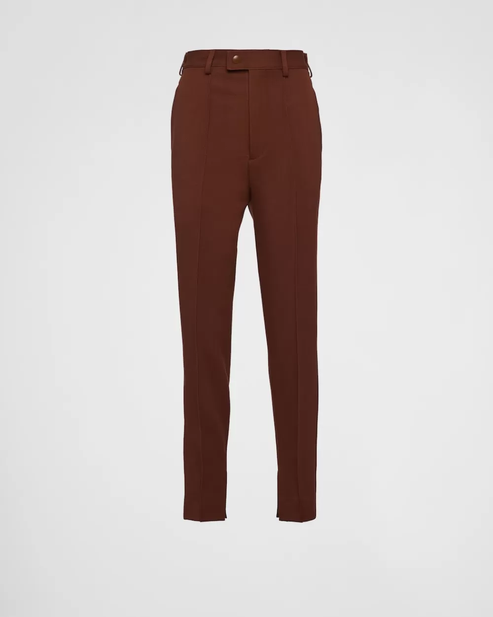 Uomo Prada Pantaloni In Nattè Stretch