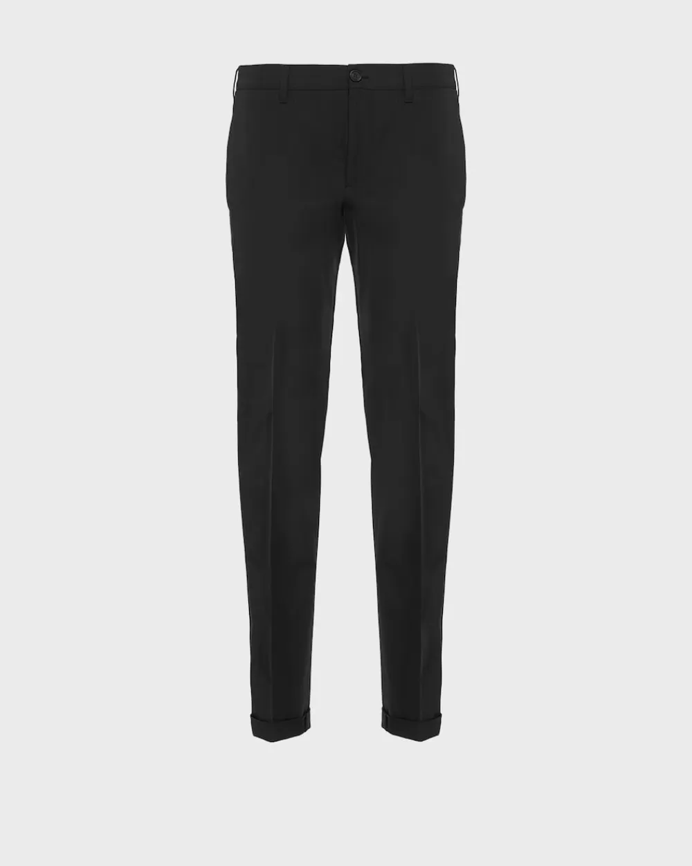 Uomo Prada Pantaloni In Tecno Stretch Leggero