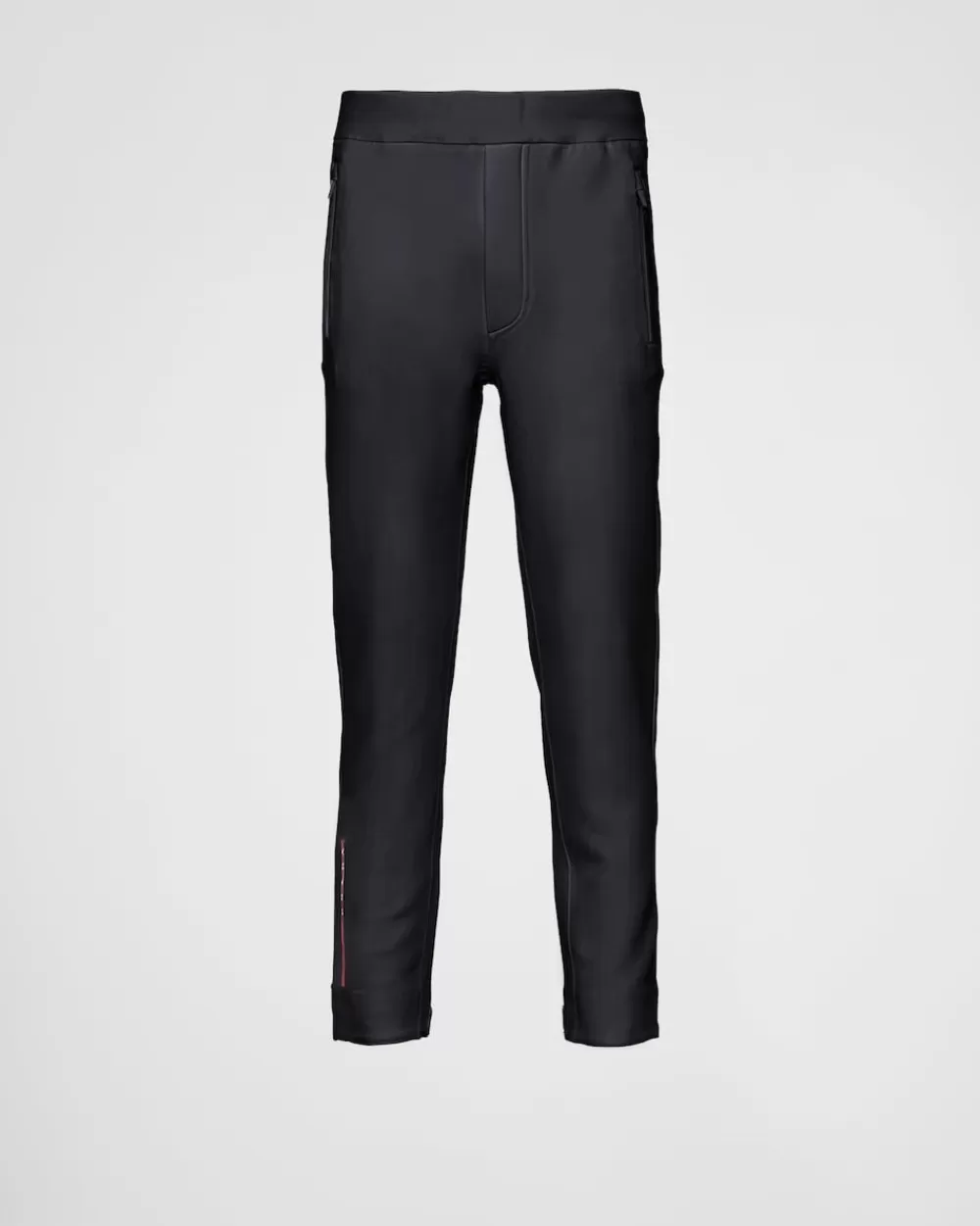 Uomo Prada Pantaloni In Tessuto Tecnico Con Nastrature