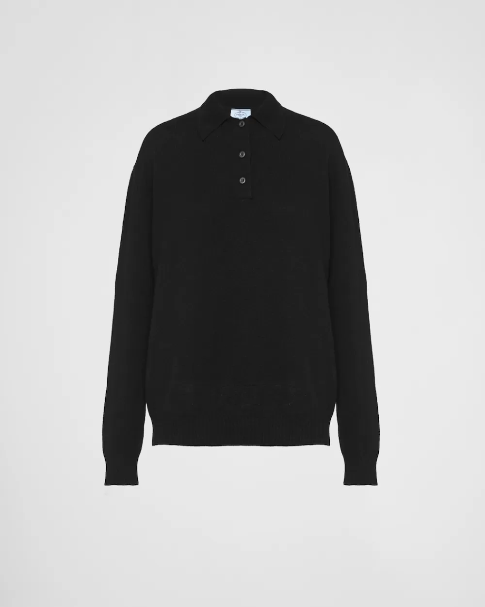 Donna Prada Polo In Cashmere