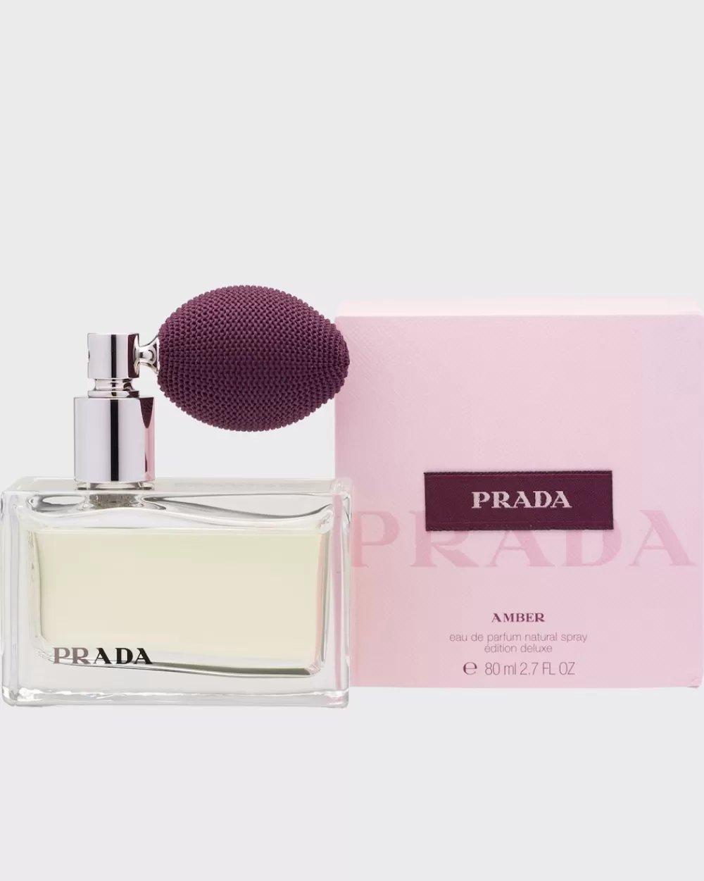 Donna Prada Amber Pour Femme Edp Deluxe 80 Ml