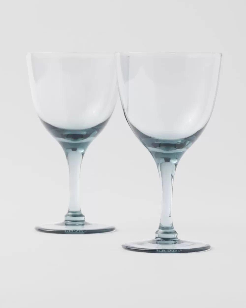 Prada Set Di Due Bicchieri Da Acqua In Cristallo - New York
