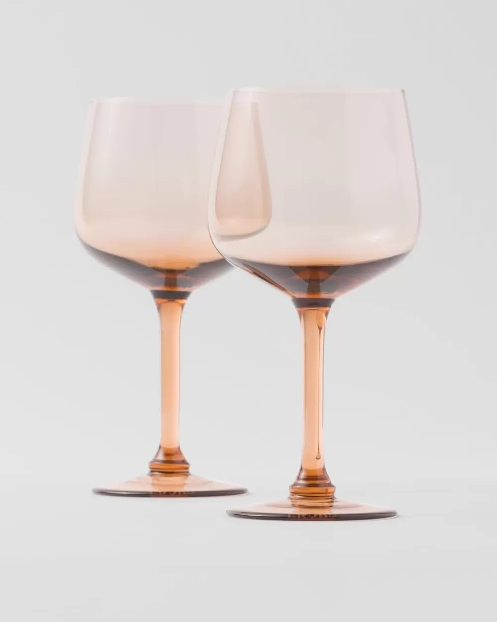 Prada Set Di Due Bicchieri Da Vino Bianco In Cristallo - New York