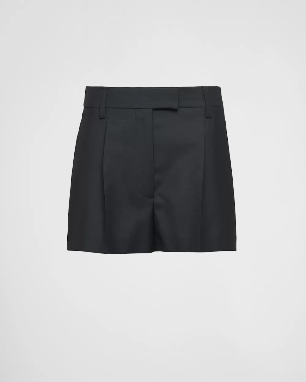 Donna Prada Shorts In Light Mohair