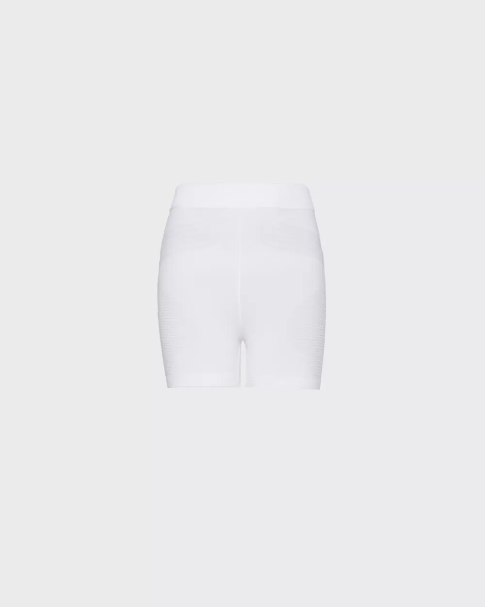 Donna Prada Shorts In Poliestere Soft Rec