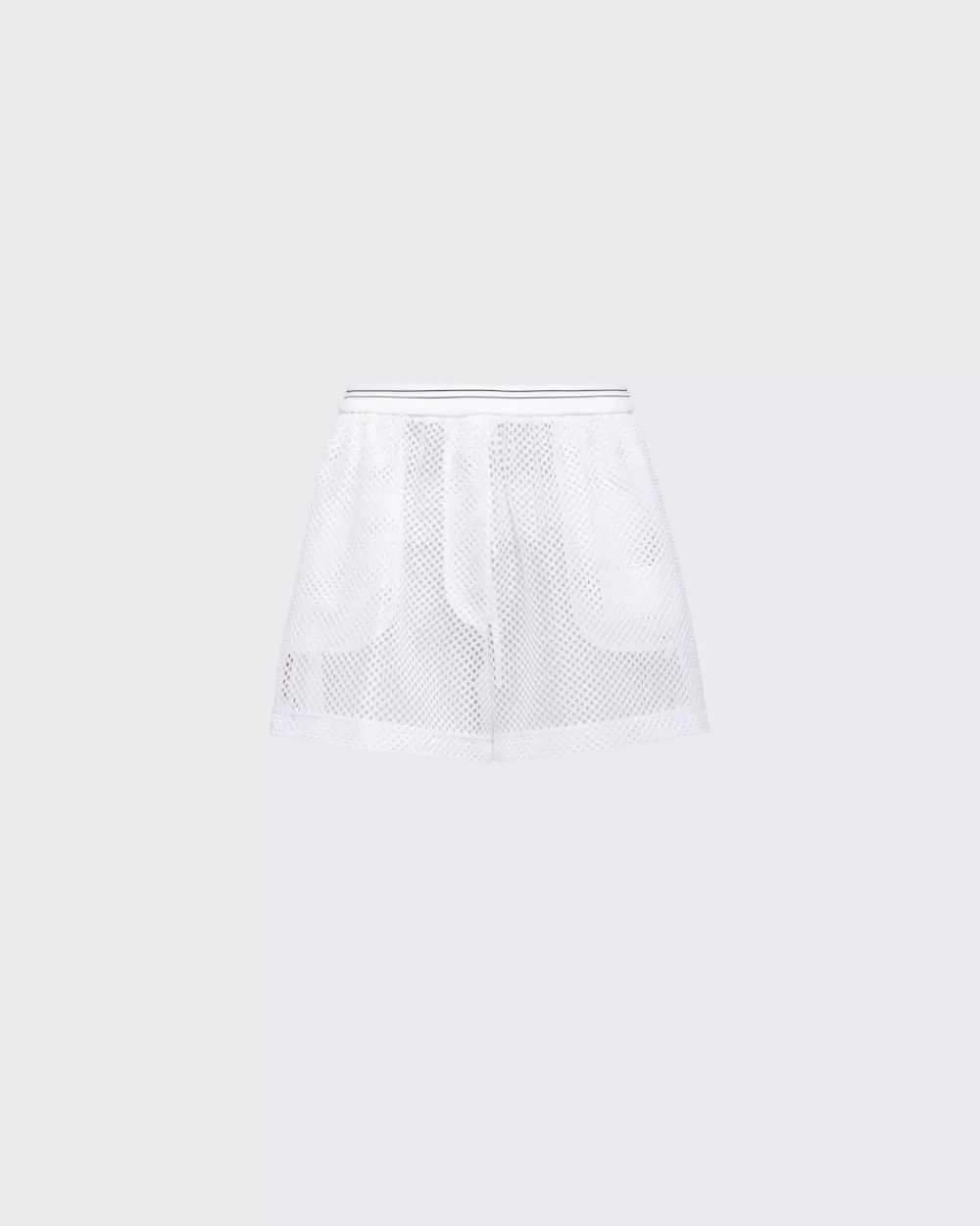 Donna Prada Shorts In Rete