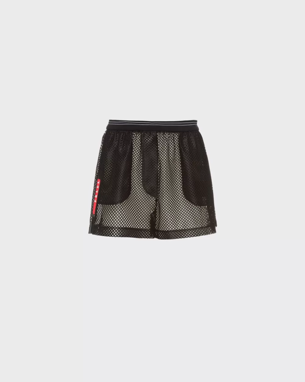 Donna Prada Shorts In Rete