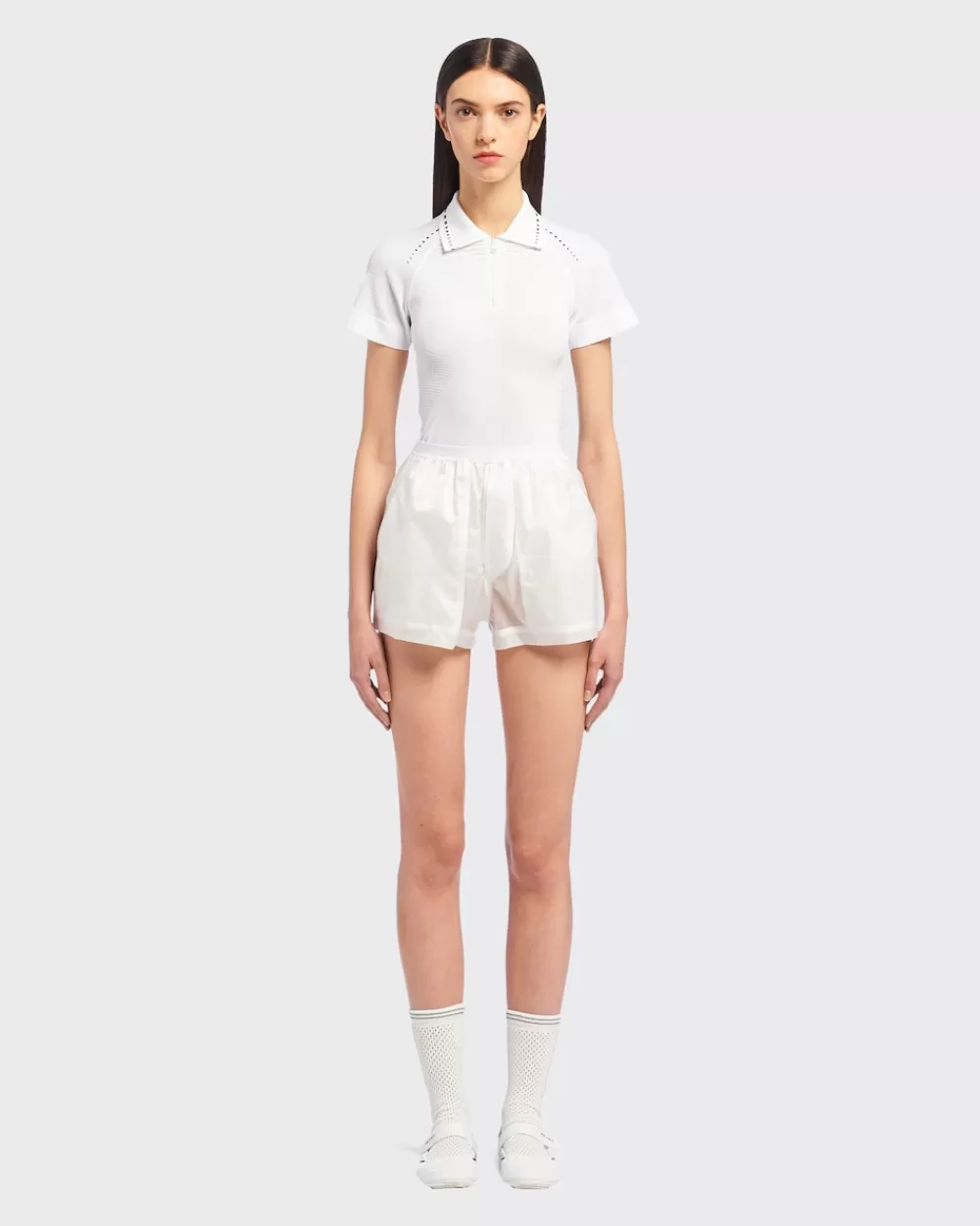 Donna Prada Shorts In Ripstop